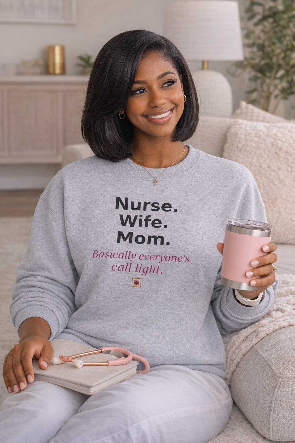 Basically Everyone’s Call Light Crewneck